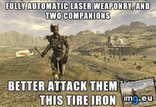 Tags: fallout, gaming, gang, logic (Pict. in My r/GAMING favs)