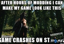 Tags: gaming, modding, nutshell, skyrim (Pict. in My r/GAMING favs)