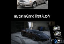 Tags: car, gaming, gtav, reality (Pict. in My r/GAMING favs)