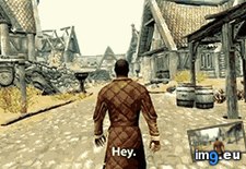 Tags: bit, but, fair, familiar, gaming, knew, now, skyrim, thought (GIF in My r/GAMING favs)