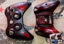 Tags: controller, gaming, gears, lucky, one, painted, redditor, war, xbox (Pict. in My r/GAMING favs)