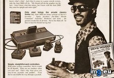 Tags: advertisment, atari, gaming, stevie (Pict. in My r/GAMING favs)