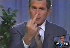 Tags: bush, finger, george (Pict. in Rehost)
