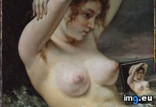 Tags: courbet, gustave, waves, woman (Pict. in Metropolitan Museum Of Art - European Paintings)