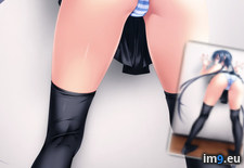 Tags: bent, hentai, high, knee, panties, striped, waiting (Pict. in My r/HENTAI favs)