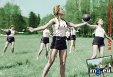 Tags: exercise, girls, hitlerjugend, routine (Pict. in Historical photos of nazi Germany)