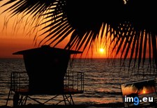 Tags: florida, lifeguard, station, sunset (Pict. in Beautiful photos and wallpapers)