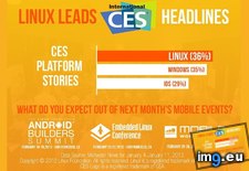 Tags: ces, headlines, international, leads, linux (Pict. in Rehost)