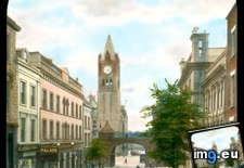 Tags: distance, guildhall, londonderry, scene, shipquay, street, tower (Pict. in Branson DeCou Stock Images)