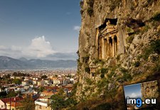 Tags: cut, fethiye, lycian, rock, tombs, turkey (Pict. in Beautiful photos and wallpapers)