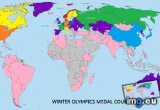 Tags: count, country, medal, olympics, time, winter (Pict. in My r/MAPS favs)
