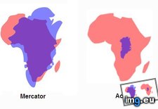 Tags: actual, greenland, mercator, projection, size (Pict. in My r/MAPS favs)