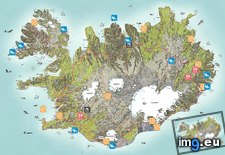 Tags: drawn, hand, iceland, interactive, map, terrain (Pict. in My r/MAPS favs)
