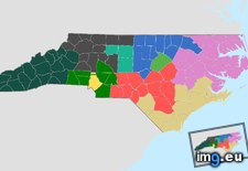 Tags: aprox, carolina, map, north, people, population, sections, split (Pict. in My r/MAPS favs)