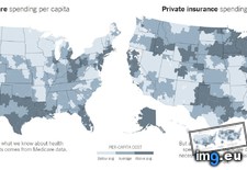 Tags: capita, insurance, private, spending, usa (Pict. in My r/MAPS favs)