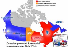 Tags: canadian, governing, parties, political, provinces, territories (Pict. in My r/MAPS favs)