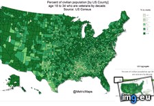 Tags: 1740x979, age, civilian, county, decade, gif, military, percent, population, veterans (GIF in My r/MAPS favs)