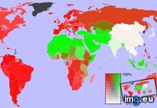 Tags: country, muslims, percentages (Pict. in My r/MAPS favs)