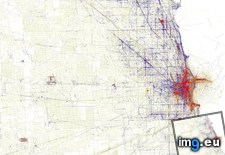 Tags: blue, chicago, locals, photos, red, tourists (Pict. in My r/MAPS favs)