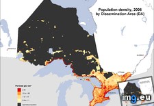 Tags: canada, density, ontario, population (Pict. in My r/MAPS favs)