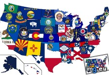 Tags: flag, map, states (Pict. in My r/MAPS favs)