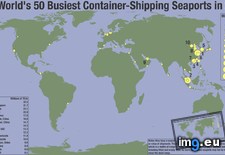 Tags: busiest, container, seaports, shipping, top, world (Pict. in My r/MAPS favs)