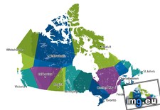 Tags: borders, canadian, capitals, map, overlaid, voronoi (Pict. in My r/MAPS favs)