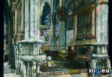 Tags: cathedral, duomo, east, end, interior, milan (Pict. in Branson DeCou Stock Images)