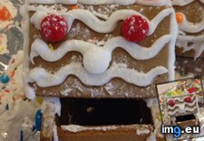 Tags: eaten, face, gingerbread, house, piece (Pict. in My r/MILDLYINTERESTING favs)