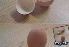 Tags: boil, can, cracked, egg, perfect, pieces, put, two (Pict. in My r/MILDLYINTERESTING favs)