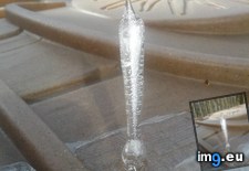 Tags: deck, dew, ice, overnight, running, spider, stalagmite, web (Pict. in My r/MILDLYINTERESTING favs)