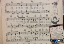 Tags: children, how, illustrations, normal, old, song, songbook, strange (Pict. in My r/MILDLYINTERESTING favs)