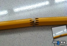 Tags: broke, friend, pencil, perfectly (Pict. in My r/MILDLYINTERESTING favs)