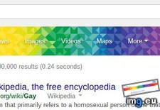 Tags: bar, gay, googling, rainbow, turns, word (Pict. in My r/MILDLYINTERESTING favs)