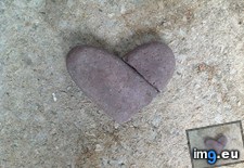 Tags: heart, rock (Pict. in My r/MILDLYINTERESTING favs)