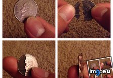 Tags: cracked, quarter (Pict. in My r/MILDLYINTERESTING favs)
