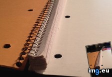 Tags: notebook, page, perfectly, ripped, single (Pict. in My r/MILDLYINTERESTING favs)