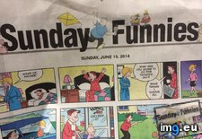 Tags: comics, newspaper, received, saturday, sundays (Pict. in My r/MILDLYINTERESTING favs)