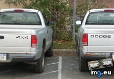 Tags: licence, parked, plates, saw, trucks, twin (Pict. in My r/MILDLYINTERESTING favs)