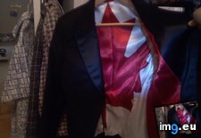 Tags: canadian, flag, jacket, suit (Pict. in My r/MILDLYINTERESTING favs)