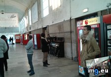 Tags: local, people, piano, play, station, train (Pict. in My r/MILDLYINTERESTING favs)