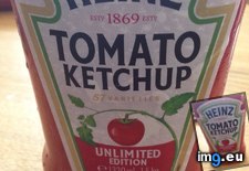 Tags: edition, ketchup, unlimited (Pict. in My r/MILDLYINTERESTING favs)