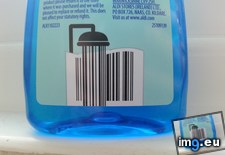 Tags: barcode, gel, shower (Pict. in My r/MILDLYINTERESTING favs)