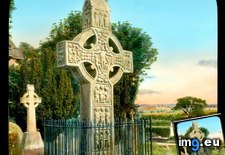Tags: cross, face, monasterboice, muiredach, west (Pict. in Branson DeCou Stock Images)