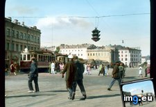 Tags: crowds, moscow, people, scene, street, streetcars (Pict. in Branson DeCou Stock Images)