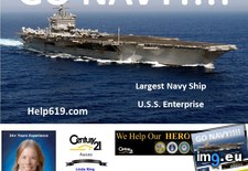 Navy Largest Ship Linda Ring Century 21 Award San Diego - 141 KB Tags: award, century, diego, largest, linda, navy, ring, san, ship (Pict. in Linda Ring Century 21 Award San Diego Real Estate)