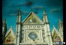 Tags: cathedral, facade, orvieto, part, upper, west (Pict. in Branson DeCou Stock Images)