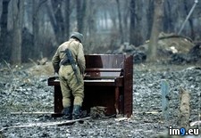 Tags: abandoned, chechnya, piano, playing, russian, soldier (Pict. in My r/PICS favs)