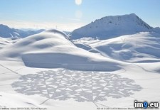 Tags: artist, beck, countless, create, massive, miles, patterns, simon, snow, walks (Pict. in My r/PICS favs)