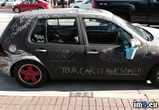Tags: car, chalkboard (Pict. in My r/PICS favs)